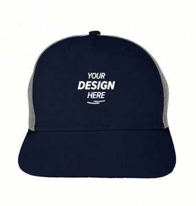 หมวกแก๊ปเบสบอลสำหรับผู้ชายมี5แผง2สีปักลายเสือดาวโลโก้ตามสั่ง - Product Image 2