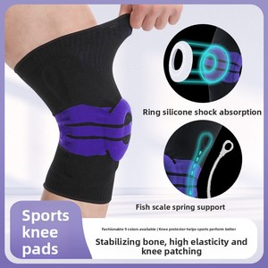 Genouillères de sport pour basketball, cyclisme, course à pied, danse, randonnée – Protection rotulienne en Spandex respirant, résistant à l'abrasion, en nylon, chaudes - Product Image 4