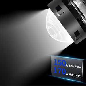 Faro LED de Alta Potencia de 3 Pulgadas para Automóvil, 170W 30000LM, Actualización de Faro Delantero con Lente de Proyector Bi-LED de Fábrica para Motocicleta y Camión - Product Image 6