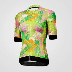 Maillot de cyclisme personnalisé, nouveau design unisexe, à séchage rapide, respirant, ergonomique, coloré, à manches courtes, pour course sur route, événements de club, cadeaux - Product Image 1