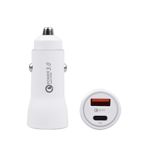 سريع شحن الهاتف <span class=keywords><strong>USB</strong></span> الهاتف المحمول محول PD شاحن محمول لاسلكي اكسسوارات السيارات الالكترونيات نوع-c البسيطة <span class=keywords><strong>USB</strong></span> C شاحن سيارة - Product Image 3