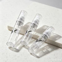 Emballage de luxe sans air personnalisé avec bouchon en plastique 5ml 10ml 15ml comme flacon pompe sans air pour les soins de la peau