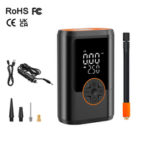 Mini compresseur d'air électrique sans fil numérique automatique intelligent pour vélo et voiture