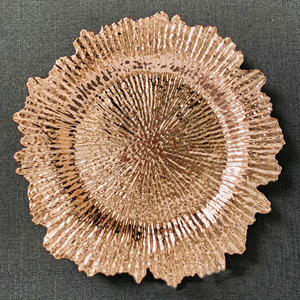 BST 13 pollici piatto di <span class=keywords><strong>spugna</strong></span> floreale rotondo in oro argento Base del caricatore di plastica per matrimoni decorativo PP Base di piante all'ingrosso - Product Image 2