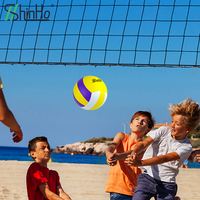 Shinho Individuell Bedruckter Gummi-Volleyball Größe 5 4 Perfektes Kinder-Strandspielzeug Geschenk für Geburtstag & Sommerspiel EU PPWR REACH Zertifiziert