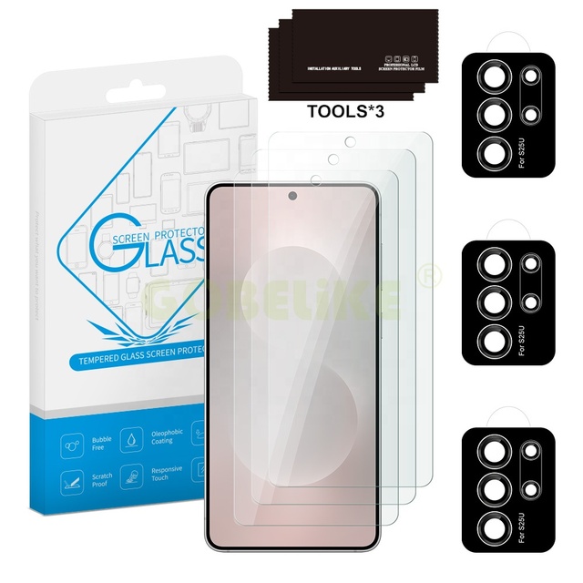 Anti Glare High Transparent Screen Protector and Camera Lens Protector for Samsung Galaxy