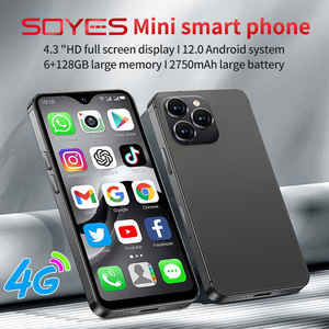 Smartphone Compatto di Alta Gamma Soyes F9 Pro <span class=keywords><strong>Max</strong></span>, Schermo HD IPS da 4,3 Pollici, 6GB RAM, 128GB ROM, Batteria da 2750mAh, Android 12, 4G - Product Image 6