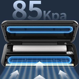 Wallepac Electric Hand Held Vacuum Sealer <b>Machine</b> Detachable Base Easy Clean Cutter Roll for Airtight Food Storage 26cm Sealing - Product Image 5