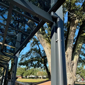 Toldo de aluminio <span class=keywords><strong>para</strong></span> exteriores, pérgola <span class=keywords><strong>para</strong></span> cochera, <span class=keywords><strong>para</strong></span> Villa, comunidad, estacionamiento, Pabellón, serie - Product Image 3