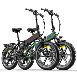 Fábrica España bicicleta eléctrica plegable neumático graso IP54 pantalla LED compatible con asiento bebé - Product Image 2