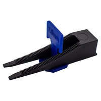 Espical Système de nivellement de carreaux facile à installer Clips et entretoises de carreaux de 1.5mm d'épaisseur pour carrelage
