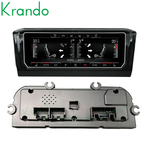 Krando Linux voiture lecteur multimédia climatiseurs pour <span class=keywords><strong>Volkswagen</strong></span> <span class=keywords><strong>Golf</strong></span> 7 2013 - 2020 AC contrôle climatique écran Plug and Play - Product Image 4