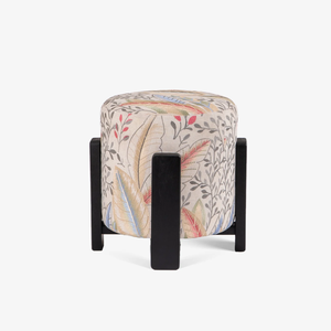 Modern Pouf Ottoman Upholstered Fabric Soft Footrest Stool <b>Floor</b> <b>Seating</b> Furniture Living Room Bedroom Entry Hotel Decor - Product Image 3