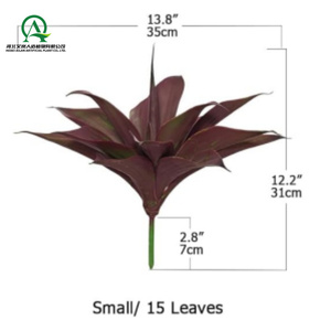 Planta artificial de <span class=keywords><strong>agave</strong></span>, suculentas tropicales, vegetación sin maceta para el hogar, boda, Festival, arreglo de jardín DIY, decoración - Product Image 2