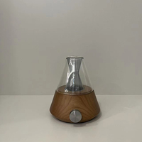 Diffuseur d'aromathérapie électrique professionnel de 40ml Diffuseur de parfum sans eau d'installation de bureau pour une utilisation en hôtel Matériau en bois et verre