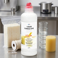 Colorant liquide inodore haute concentration 1kg pour bougies, soluble dans l'huile, pour bougies artisanales DIY, cire de soja, cire de coco, facile à mélanger, faible concentration