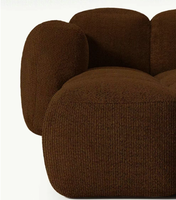 Tissu d'ameublement imperméable en chenille pour canapé, best-seller au Moyen-Orient