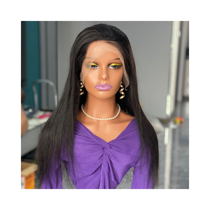Venta caliente <span class=keywords><strong>Clueless</strong></span> 13*4 Peluca de encaje Venta al por mayor 180% Densidad Larga Recta Remy Peluca de encaje frontal Cabello humano para mujer - Product Image 1