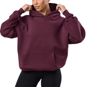 เสื้อฮู้ดถักลายพิมพ์สำหรับผู้หญิง สวมใส่ได้ทุกวัน สีสันเรียบง่าย ทนทาน กันน้ำ ระบายอากาศได้ดี สไตล์ลำลอง - Product Image 1