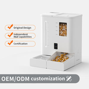 أول تغذية قطط 2 في 1 جديدة للحيوانات الأليفة ومغذيات التحكم في تطبيق Wifi مغذي آلي ذكي للحيوانات الأليفة مع كاميرا - Product Image 5