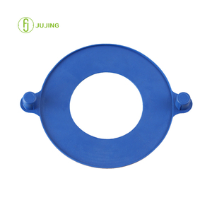 Cincin Pelindung Flensa Berongga Berkualitas Tinggi Model 580 LDPE Dua Lubang 3" Tutup Plastik Biru untuk Perlindungan Lubang Baut Flensa - Product Image 5