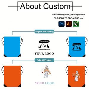Customized Factory Cheap Polyester Shopping <b>Bag</b> Draw <b>String</b> Custom Logo Sports Gym <b>Bag</b> Bundle Pouch Promotional Drawstring <b>Bag</b> - Product Image 3