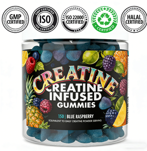 Gummies de créatine monohydrate naturelle, marque privée, supplément <span class=keywords><strong>pré</strong></span>-entraînement pour l'endurance et la récupération musculaire - Product Image 5