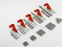 Kit de réparation de filetage 131 pièces M5M6M8M10M12 outil combiné de réparation de filetage automobile outils automobiles pour la réparation de voiture à trou endommagé