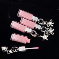 Gloss à lèvres brillant végétalien de luxe personnalisé, huile à lèvres repulpante à marque privée, rouge à lèvres liquide mat nude imperméable en gros