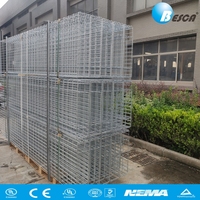 Bac à câbles en treillis métallique galvanisé en acier inoxydable SS304 Besca, personnalisé pour la construction industrielle, certifié CE