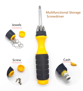 Outils à main portables cachette <span class=keywords><strong>de</strong></span> détournement coffres-forts tournevis 6 en 1 compartiment secret caché - Product Image 3