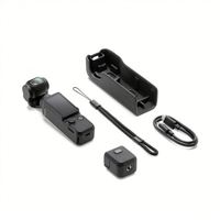 Cámara de Acción Osmo Action 5 Pro para Vlogging, Video 4K/120fps, Seguimiento de Rostros/Objetos, Pantalla Táctil Giratoria, Gran Angular de 360°, MicroSD