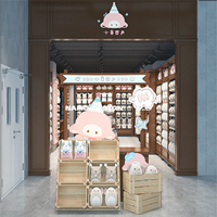 Vitrine de magasin de bonbons, conception personnalisée, magasin de jouets, café, conception de mobilier de vente au détail, service de fabrication en Chine