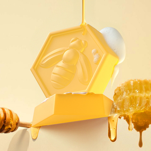Jabón Sólido Artesanal Laikou Honey Natural Glow, Limpiador <span class=keywords><strong>Facial</strong></span>, <span class=keywords><strong>Gel</strong></span> de Ducha, Jabón para Manos, Cara, Espalda y Codos, 20g - Product Image 1