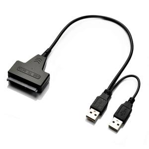 <span class=keywords><strong>2</strong></span> In 1 Usb <span class=keywords><strong>2</strong></span>.0/3.0 Naar Sata <span class=keywords><strong>2</strong></span>.5Inch 22pin Harde Schijf Driver Ssd Adapter Connector Kabel - Product Image 2