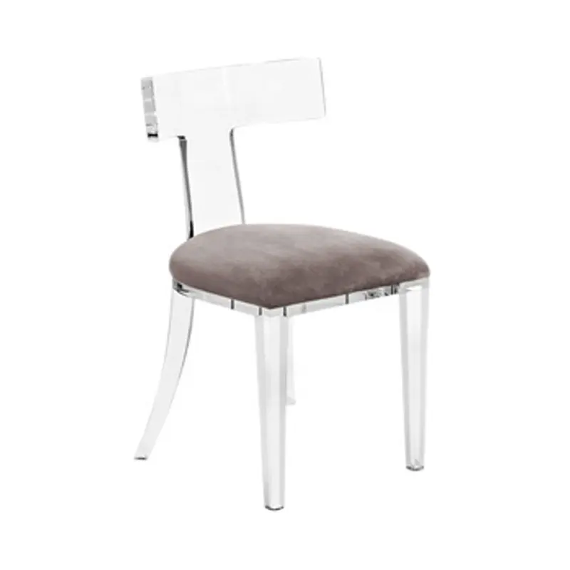 Современные роскошные обеденные стулья превосходного качества, Прозрачный Акриловый Обеденный стул из оргстекла