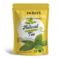 Ingrédients naturels Tisane ventre plat sans danger 30 sachets Vente en gros OEM/ODM Thé amincissant pour la perte de poids