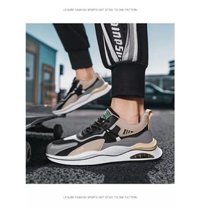Chaussures de sport décontractées pour hommes avec coussin d'air, style course et marche, idéales pour l'automne - Product Image 5