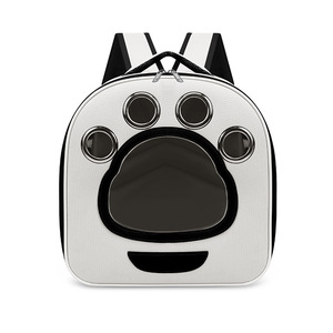 Mochila para Mascotas, Diseño 2026, Portátil, <span class=keywords><strong>de</strong></span> Lona, con Cierre, Plegable, Amplio Espacio, Transparente, Fácil <span class=keywords><strong>de</strong></span> Guardar - Product Image 4