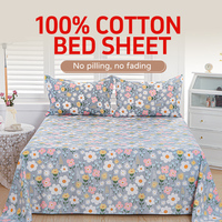 Parure de draps en coton 100 % personnalisée en gros – Draps-housses et draps plats super doux pour lits Queen et King Size