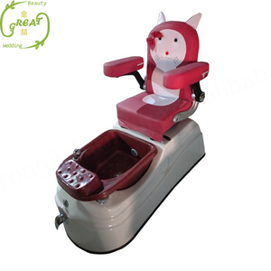 Moderno Rosa rojo belleza Saolon niños Spa equipo chico Spa sillas de lujo salón de uñas pedicura - Product Image 2