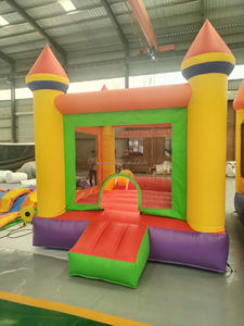 Castillo Inflable Comercial <span class=keywords><strong>de</strong></span> PVC, Casa <span class=keywords><strong>de</strong></span> Brinco Inflable para Adultos y Niños <span class=keywords><strong>con</strong></span> Tobogán, Tamaño Personalizado, Material <span class=keywords><strong>de</strong></span> PVC - Product Image 4
