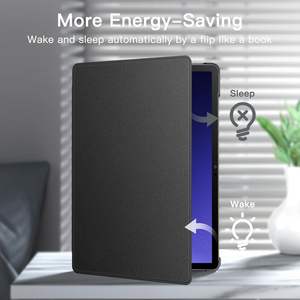 Étui de protection pour tablette avec support pliable multi-angle et support pour stylet S pour <span class=keywords><strong>Samsung</strong></span> <span class=keywords><strong>Galaxy</strong></span> Tab <span class=keywords><strong>S10</strong></span> S9 <span class=keywords><strong>Plus</strong></span> 12,4 pouces - Product Image 2