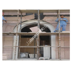 Dalles de pierre naturelle en grès rose Modak pour revêtement mural, sol, cour, terrasse, allée, surface extérieure élégante - Product Image 2