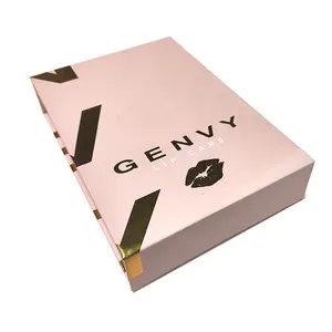 Custom Logo Factory Hot stamping Luxury Paper box Rigid Cardboard Packaging Magnetic Closure Gift Box