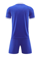 Jersey de entrenamiento de fútbol de diseño personalizado de alta calidad, uniforme de manga corta, uniformes de fútbol de tela de poliéster