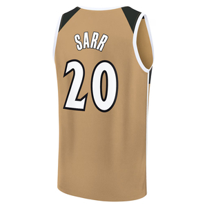 Para Hombre # 20 Camisetas de Baloncesto Personalizadas con el Número 20 de <span class=keywords><strong>Sarr</strong></span> Washington, Bordadas, Uniformes Juveniles, Ropa Deportiva con Logos Termosellados - Product Image 6