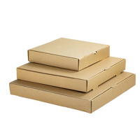 Caja de Cartón Corrugado para Entrega de <span class=keywords><strong>Pizza</strong></span> en Blanco, 30 31 32 33/33/4 24 33 35 50 cm / 13 36 Pulgadas - Product Image 5
