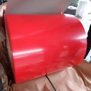 Bobina de Acero Prepintada <span class=keywords><strong>PPGI</strong></span> de Fábrica 20/5 18/7 0.15mm <span class=keywords><strong>0.23mm</strong></span> 0.38mm con Recubrimiento de Color 1219MM - Product Image 1