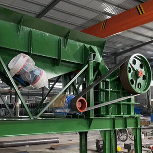 Văn phòng phẩm loại Tiger của miệng máy nghiền đá đi màu xanh lá cây hàm Máy Nghiền Vàng khai thác mỏ máy nghiền đá động cơ diesel 15-40t/h - Product Image 5